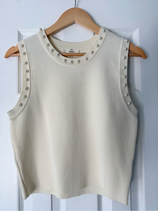 entro Tops - Boutique Cream Top